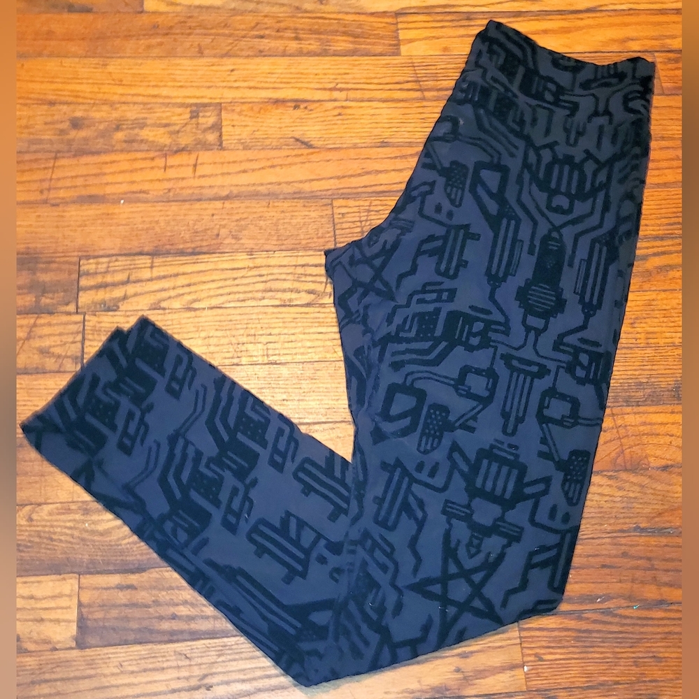 Killstar Sheer Digital Leggings szL